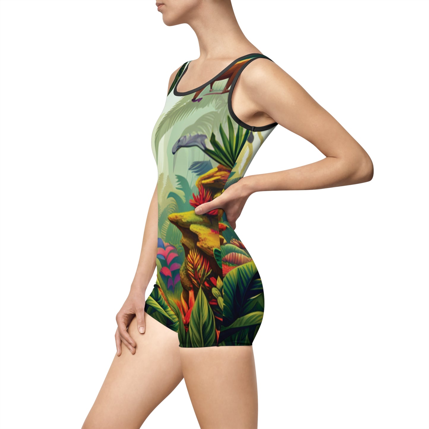 Women's Jungle Vintage Swimsuit